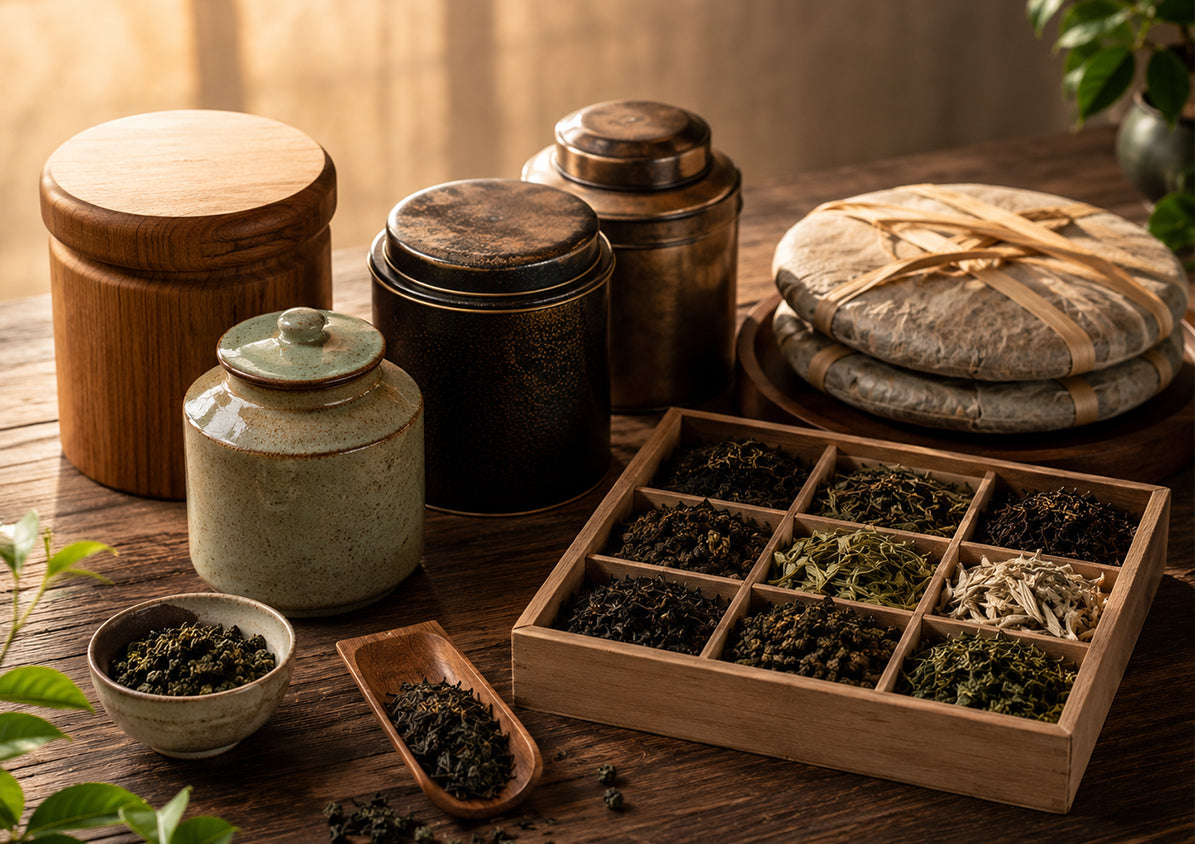 A Guide to Proper Tea Storage: Keeping Your Loose-Leaf & Pu-erh Fresh