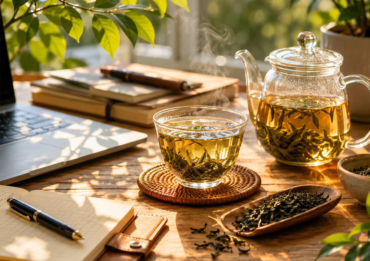 The Benefits of Tea for Focus & Productivity: Our Favorite Picks for Workdays