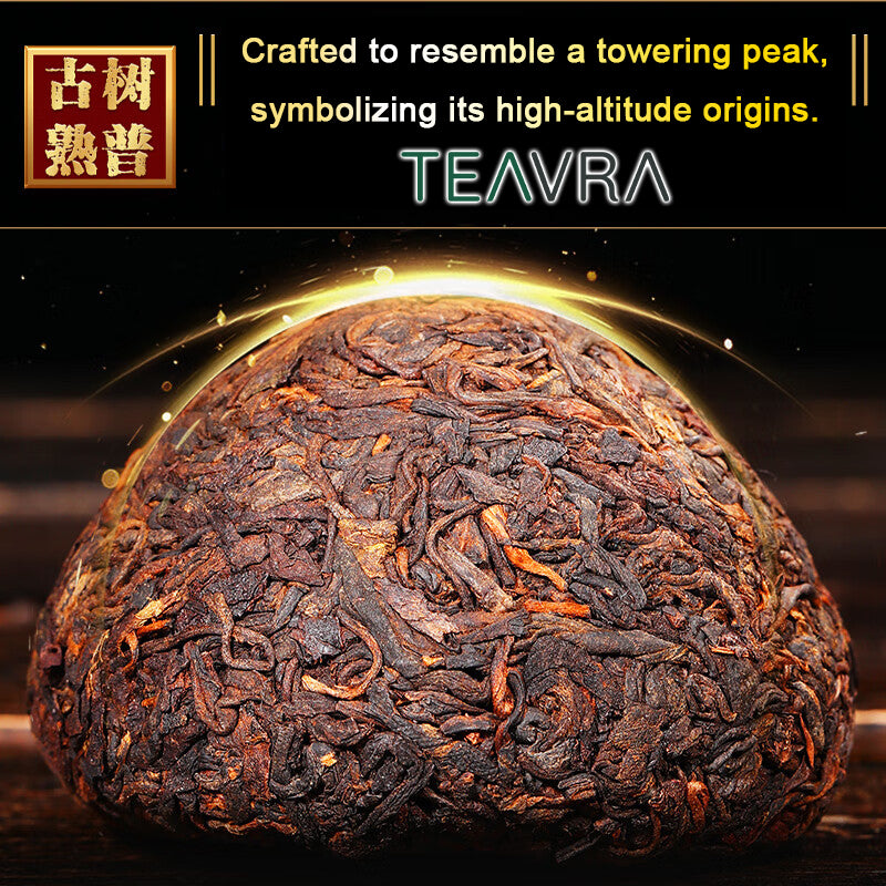 Bulang Mountain Ancient Tree Ripe Pu-erh Tuocha