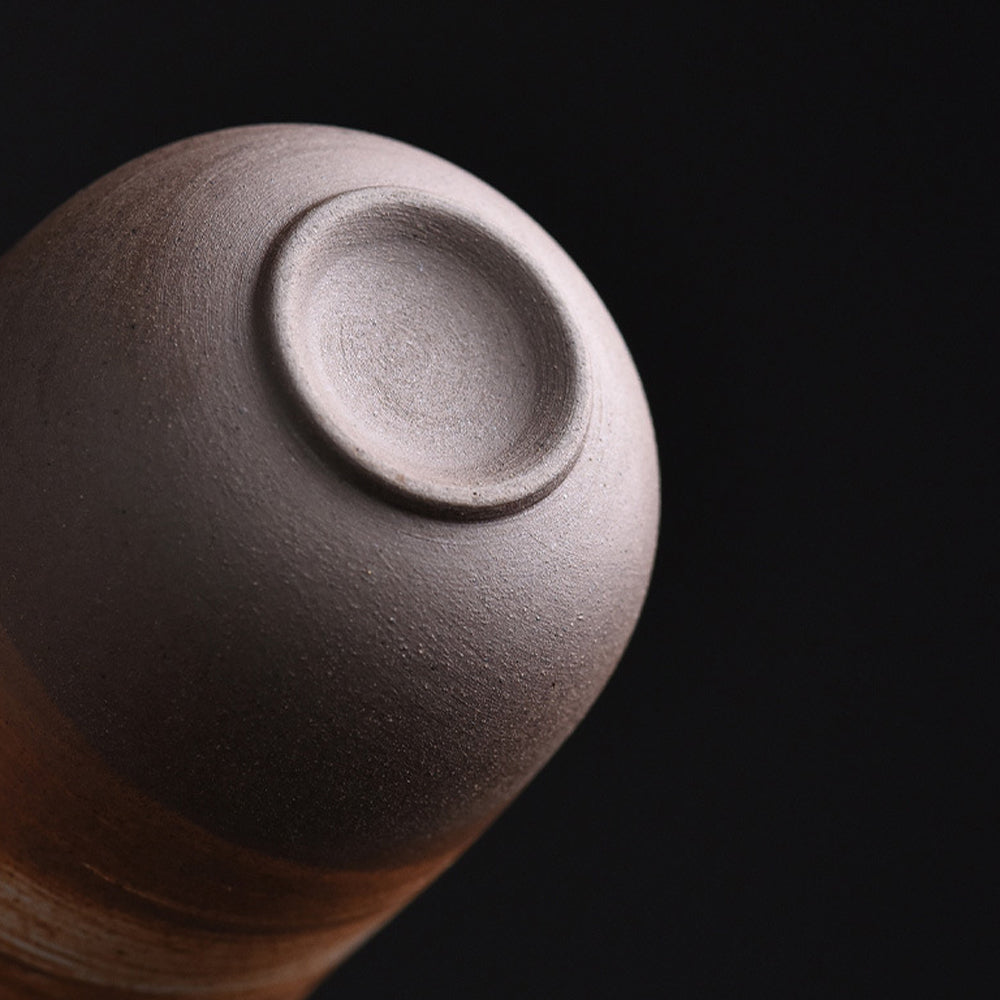 Wood-Fired Kiln-Changed Stoneware Master Tea Cup