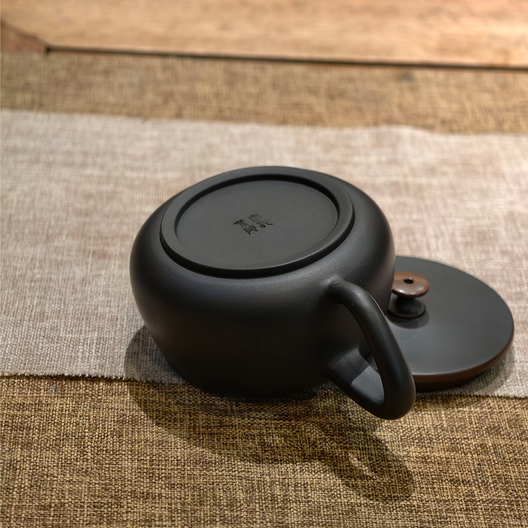 Handmade Wide-Mouth Shi Piao Teapot