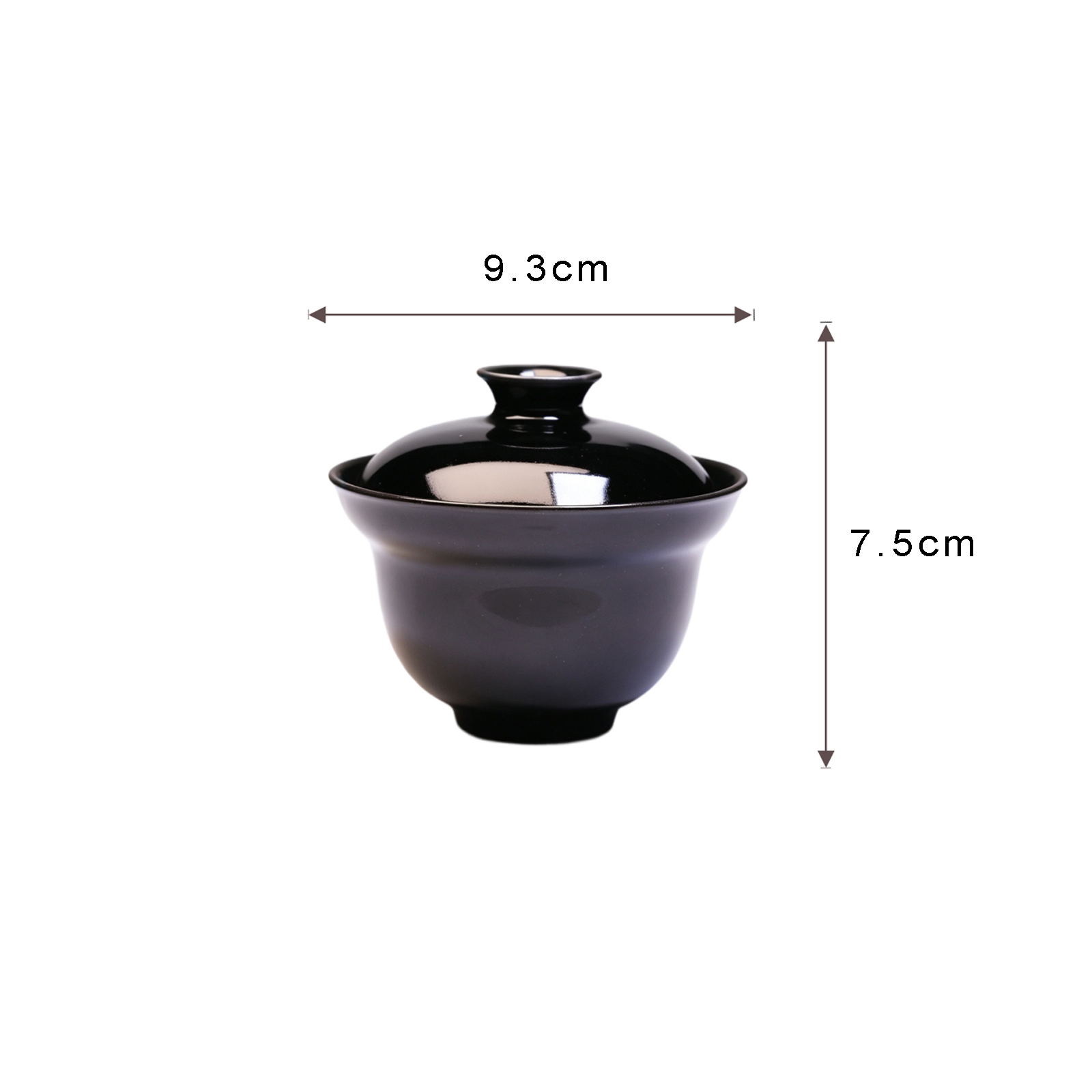 Four Seasons Collection – Winter Gaiwan in Black Gold