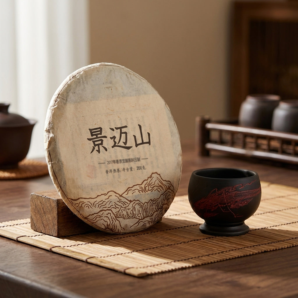 2017 Jingmai Mountain Ancient Tree Ripe Pu-erh Tea