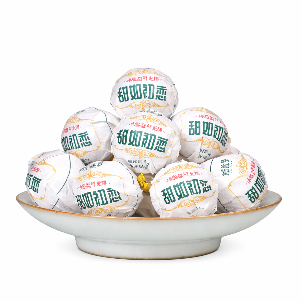 2023 Sweet First Love Raw Pu-erh Tea Balls