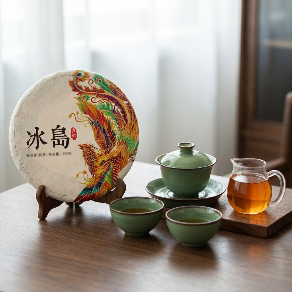 10-Year Aged Phoenix Ancient Tree Ripe Pu-erh Tea