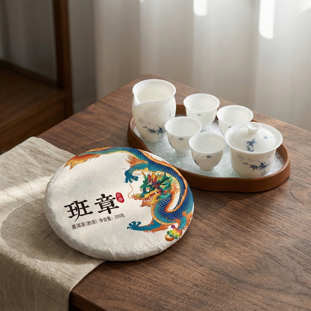 10-Year Aged Dragon Ancient Tree Ripe Pu-erh Tea
