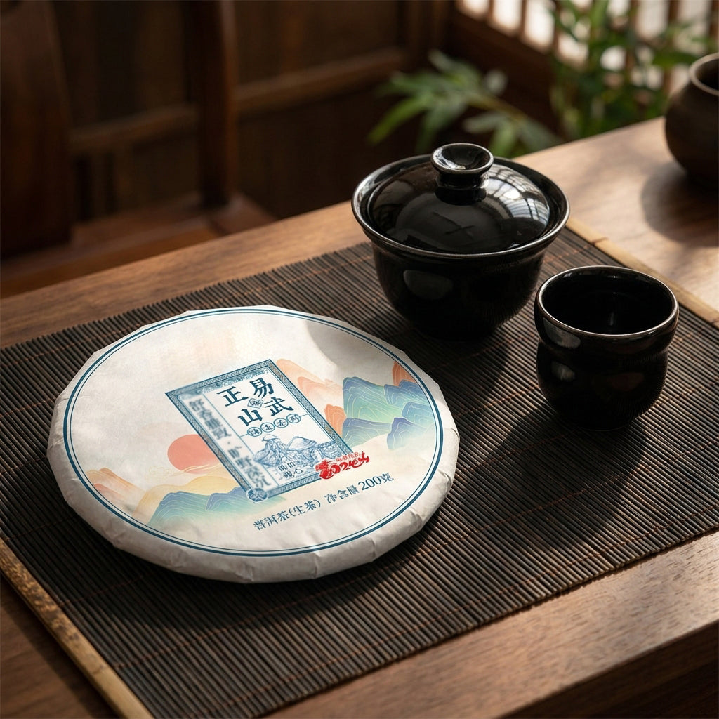 2024 Yiwu Zhengshan Ancient Tree Raw Pu-erh Tea Cake