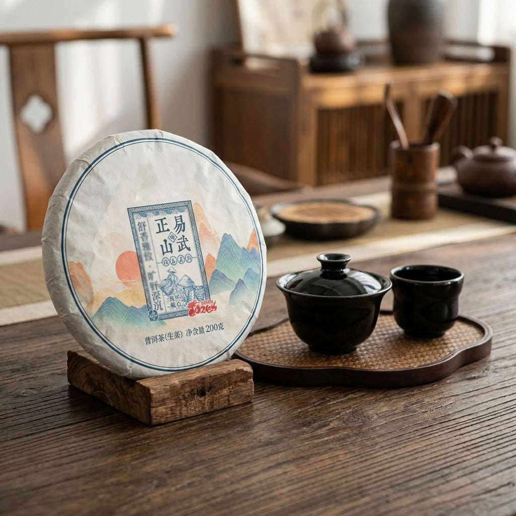 2024 Yiwu Zhengshan Ancient Tree Raw Pu-erh Tea Cake