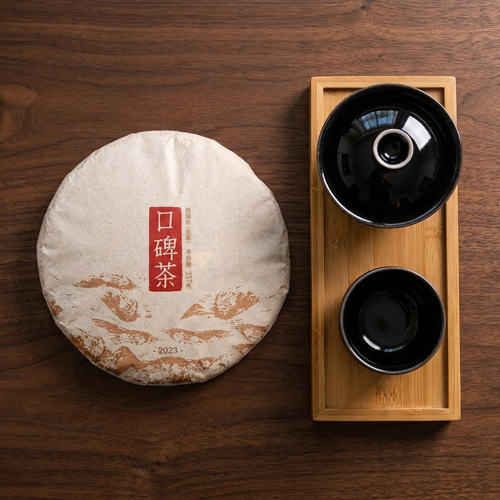 2023 Raw Pu-erh Tea Cake from Bulang Mountain