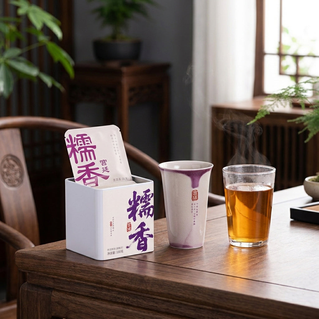 Glutinous Rice Aroma Premium Mini Ripe Pu-erh Tea Squares