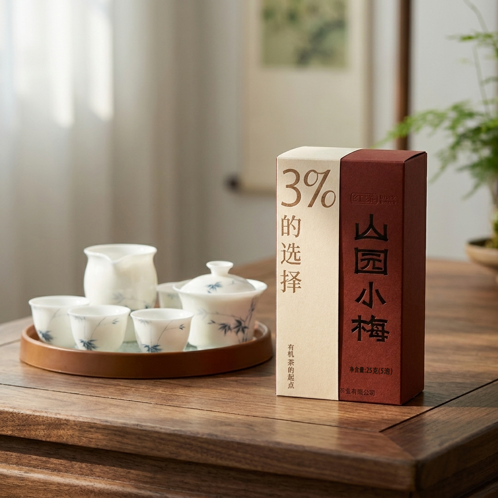 Mountain Garden Plum Organic Black Tea