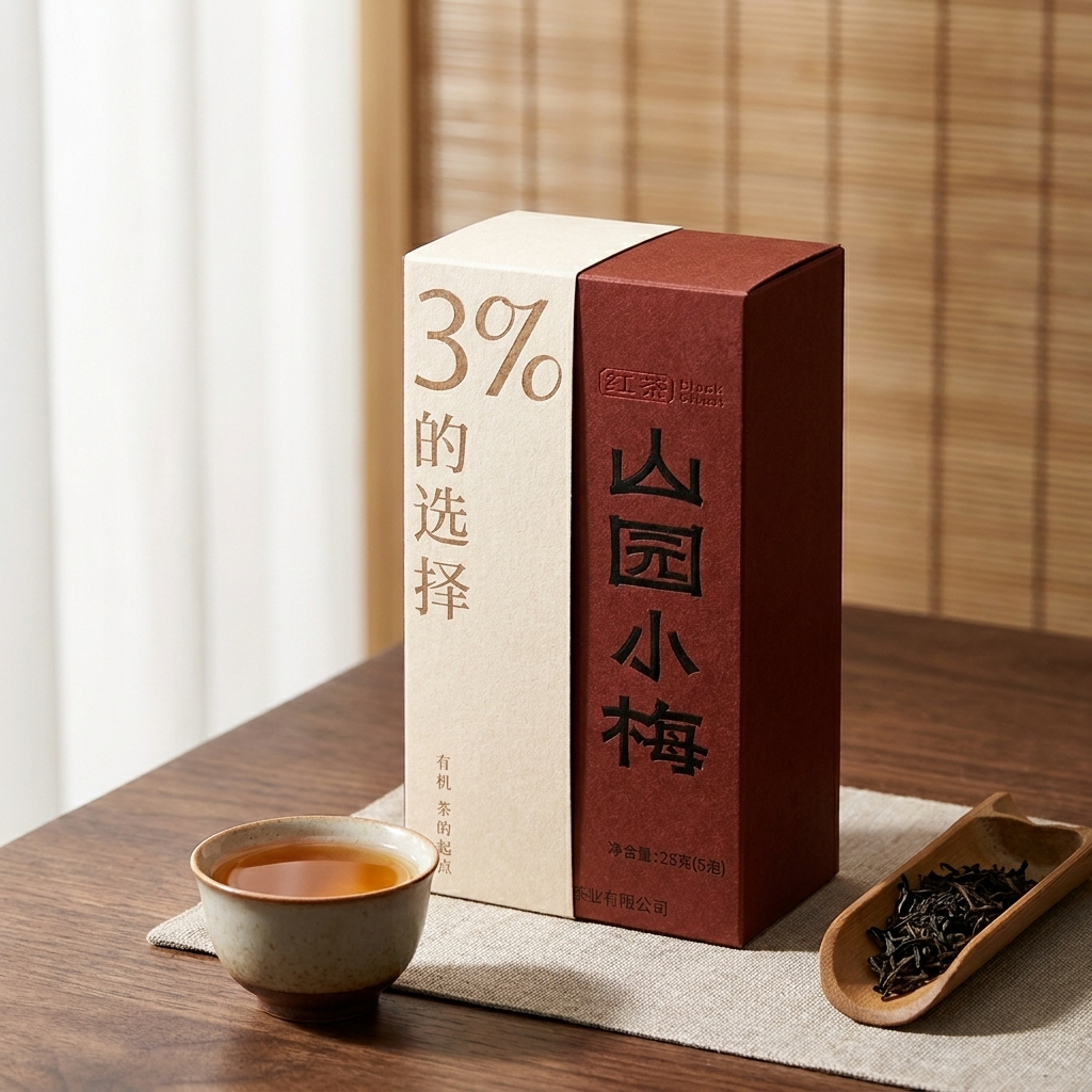 Mountain Garden Plum Organic Black Tea