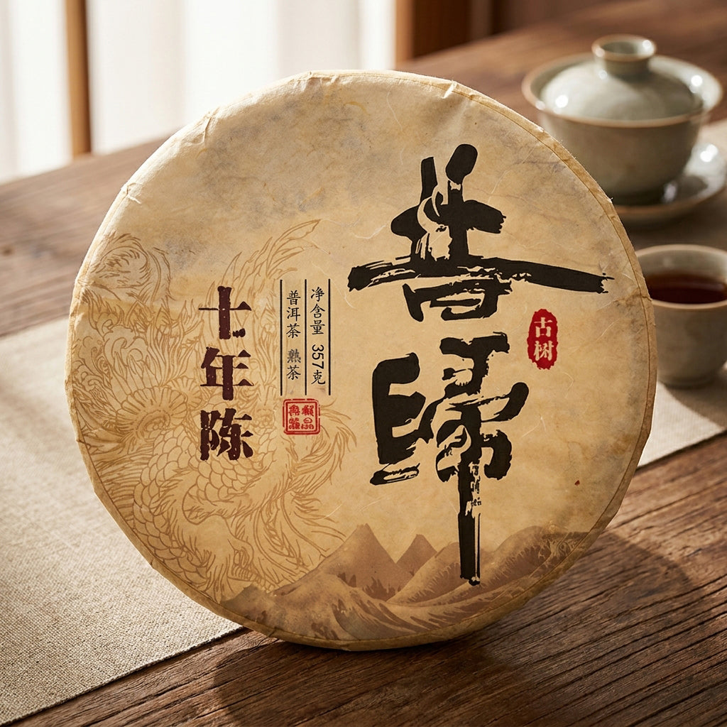 10-Year Aged Xigui Ripe Pu-erh Tea