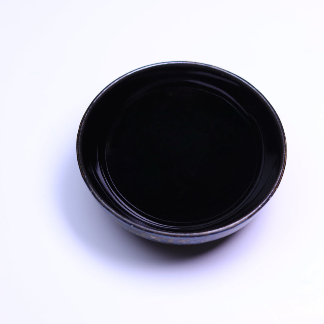 Lacquer Collection – Blue Gold Pu-erh Teacup