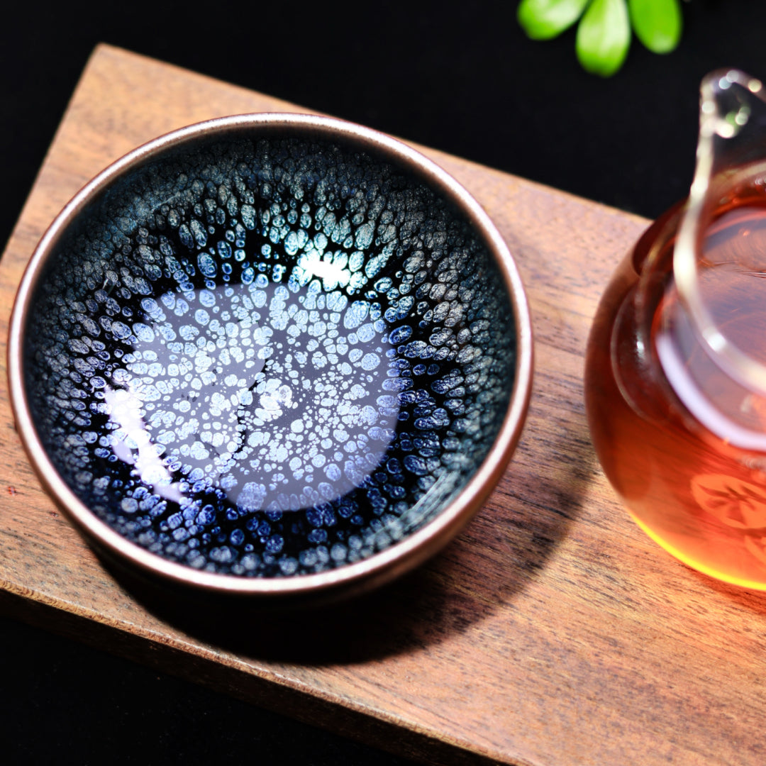 Silver Feather Pu-erh Teacup