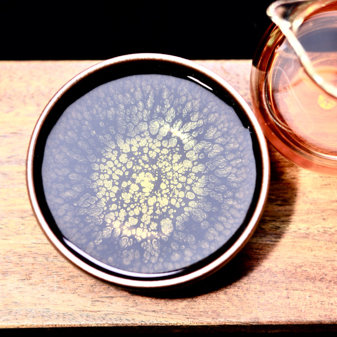 Silver Feather Pu-erh Teacup