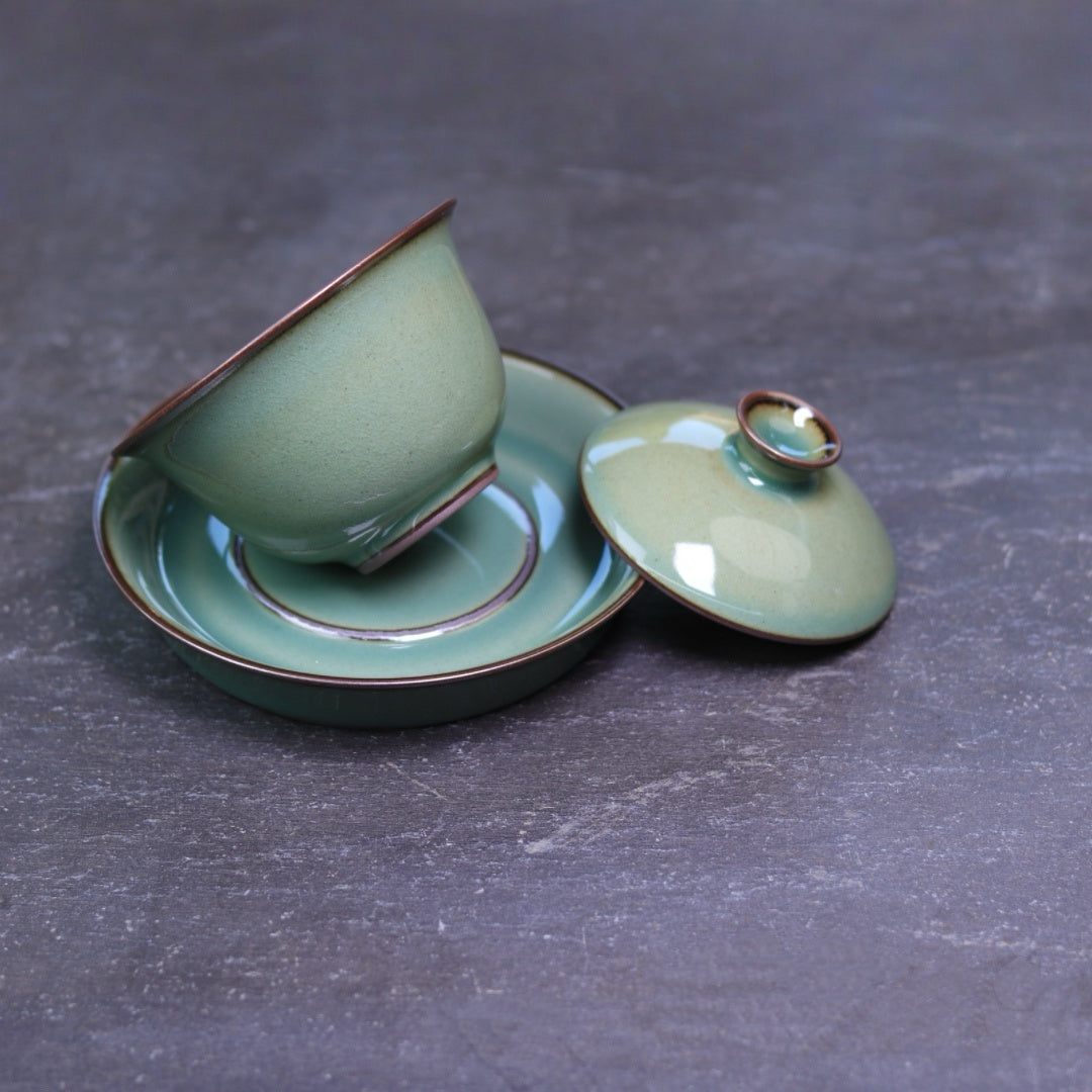 Four Seasons Collection – Spring Gaiwan in Verdant Jade
