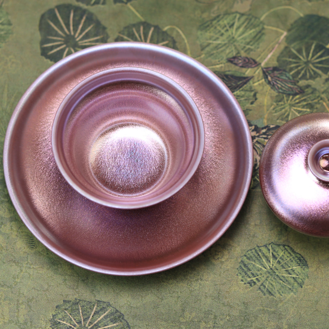 Four Seasons Collection – Summer Gaiwan in Rosy Clouds