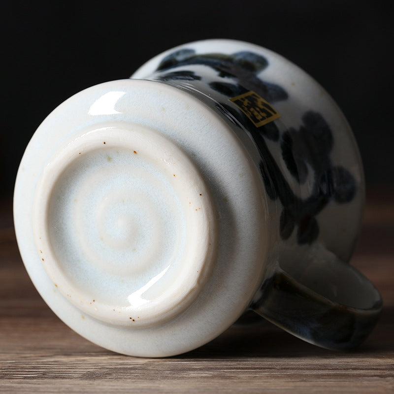 Bloom Mino Ware-Inspired Floral Cup & Saucer Set
