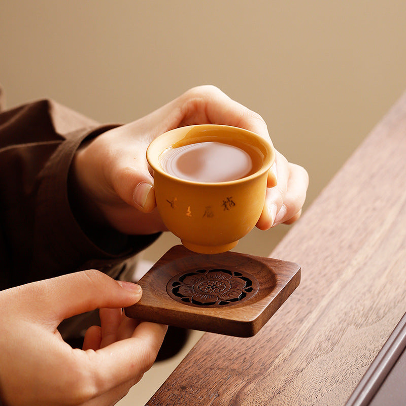 Walnut Wood Tea Coasters