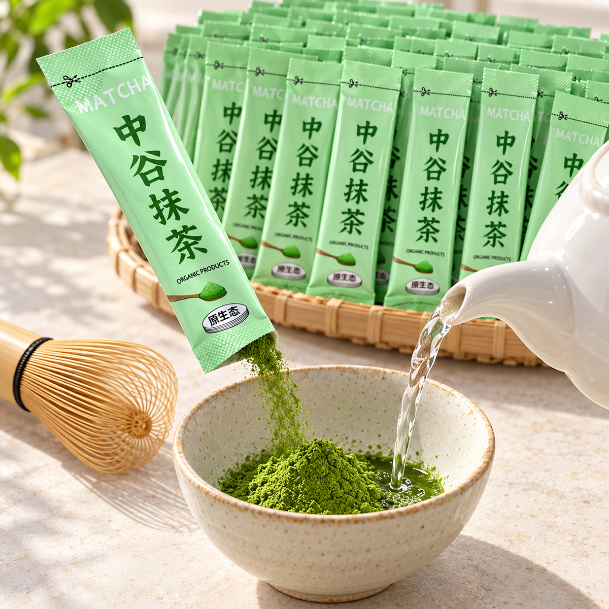 TEAVRA Zhonggu Matcha Sticks 30 Count
