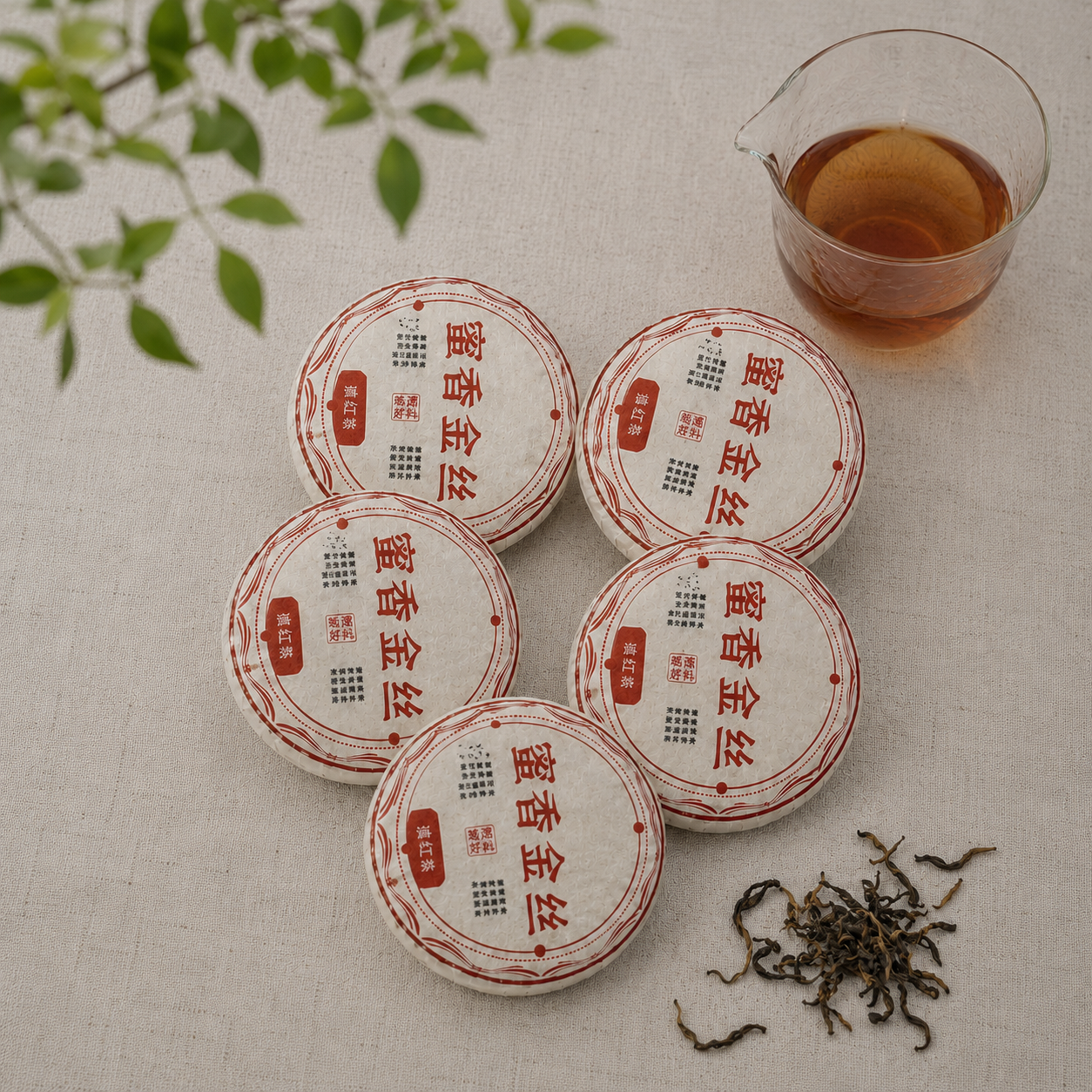 Honey Aroma Golden Thread Black Tea Mini Cake Sampler Pack – 35g