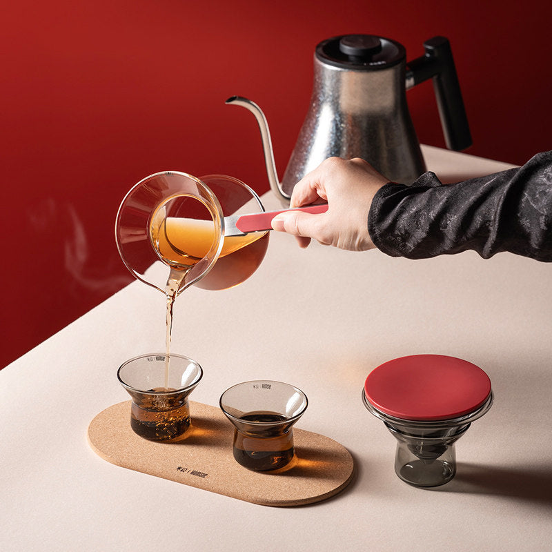 Press-Button Tea Infuser Teapot