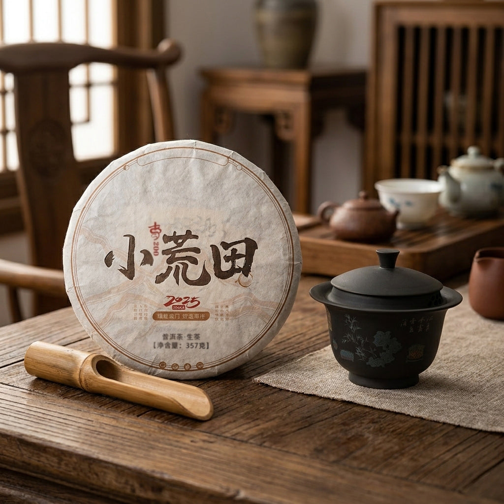 2025 Xiao Huang Tian Ancient Tree Raw Pu-erh Tea Cake