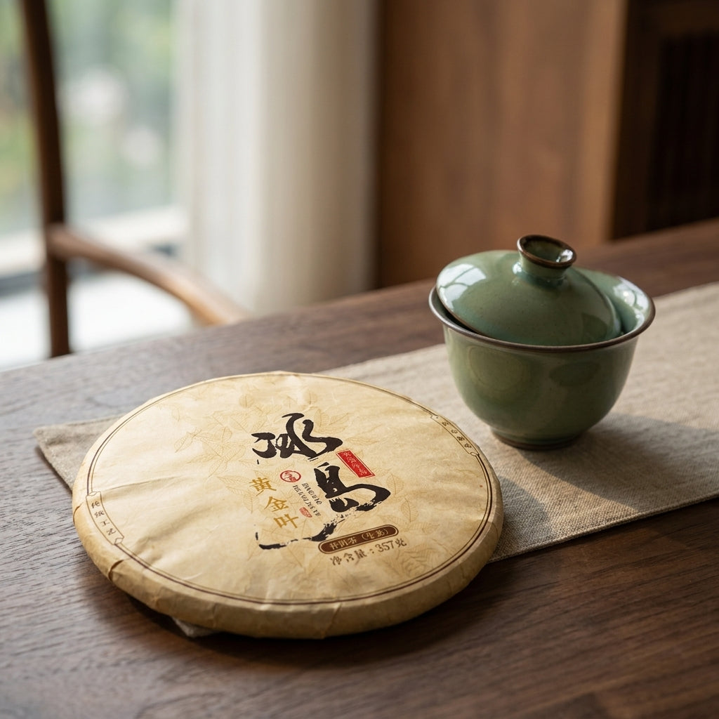 2023 Bingdao Golden Leaf Raw Pu-erh Tea (Ancient Tree Sheng)