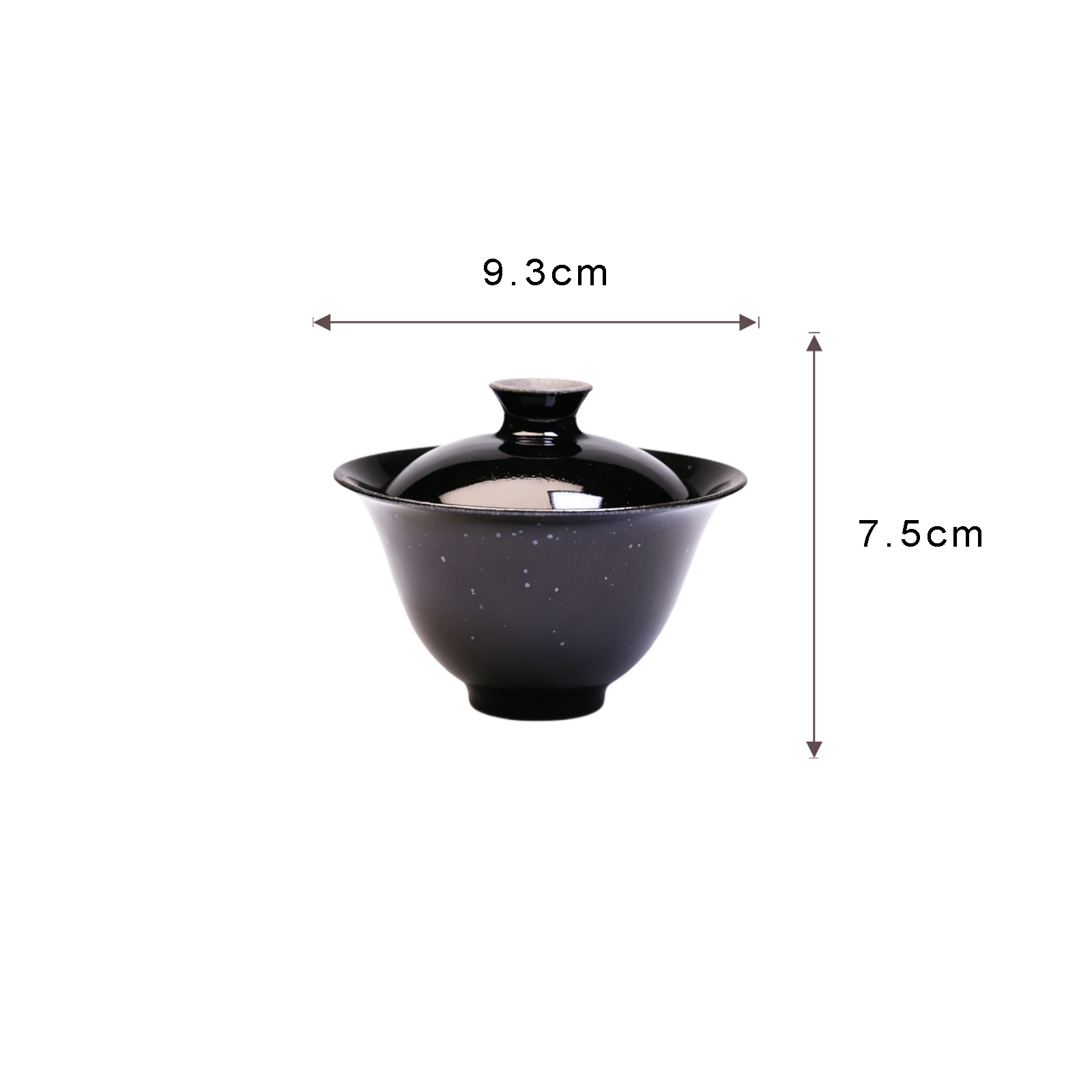 Four Seasons Collection – Winter Gaiwan in Black Gold