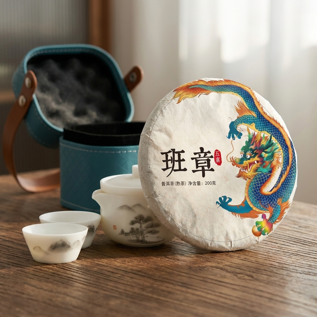 10-Year Aged Dragon Ancient Tree Ripe Pu-erh Tea