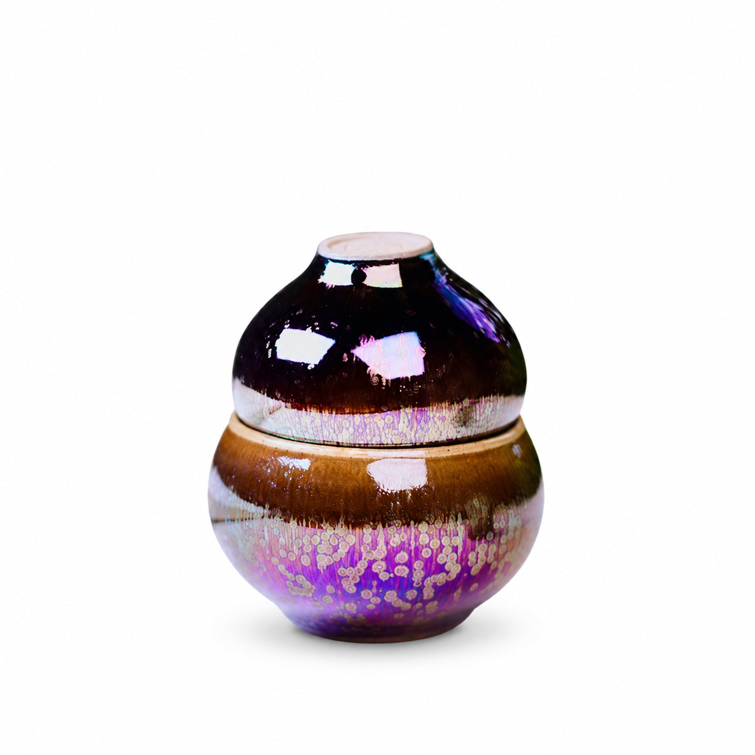 Blessing & Fortune Arrive Together — Colorful Oil Drop