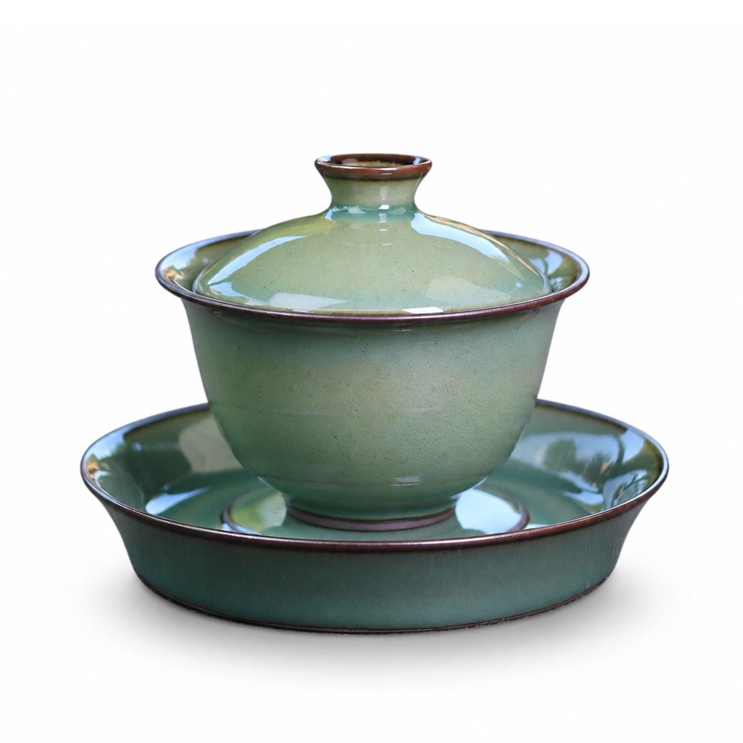 Four Seasons Collection – Spring Gaiwan in Verdant Jade
