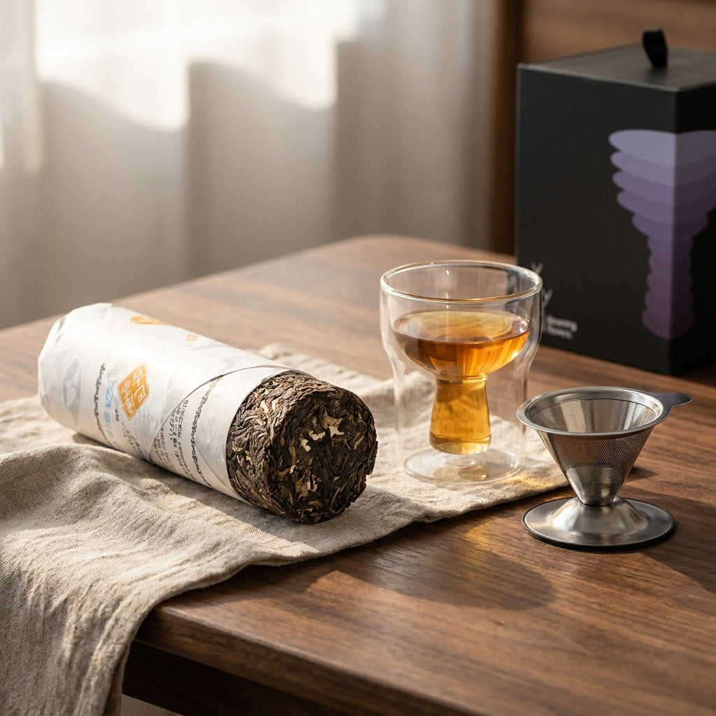 2021 Ancient Tree Bamboo Tube Raw Pu-erh Tea