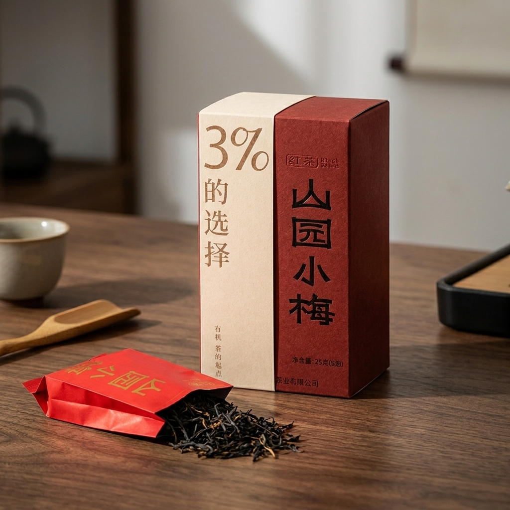 Mountain Garden Plum Organic Black Tea