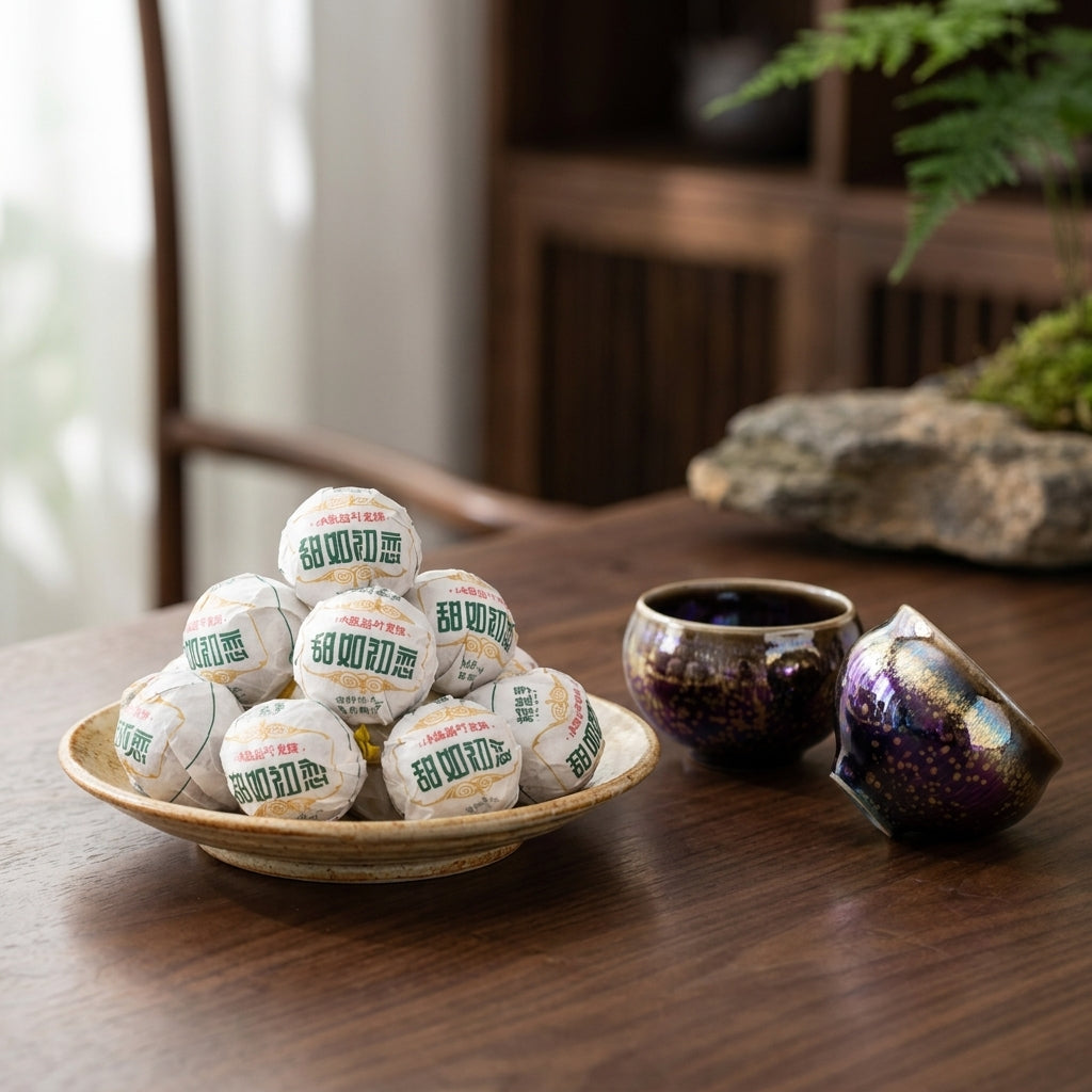 2023 Sweet First Love Raw Pu-erh Tea Balls