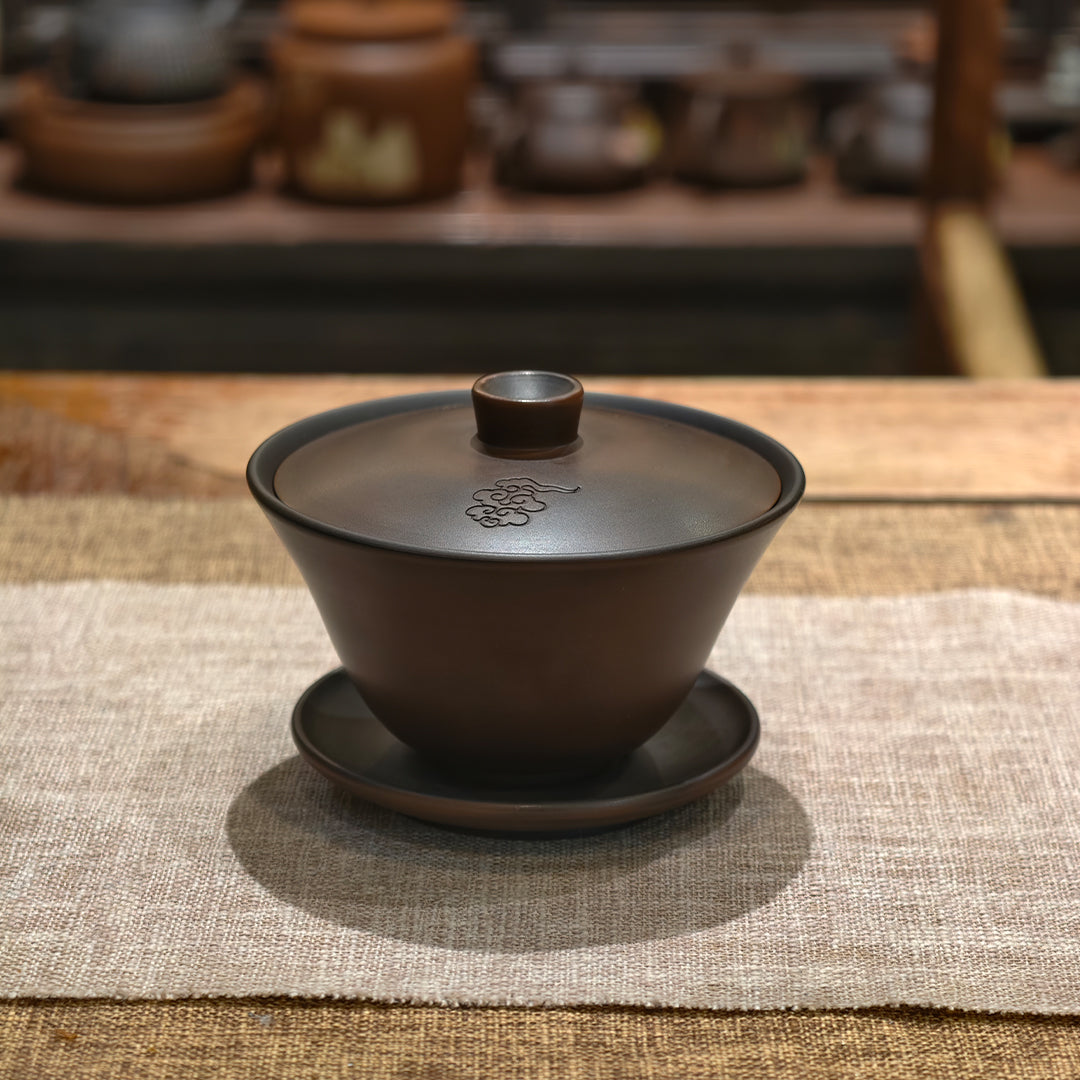 Handcrafted Jianshui Zitao Tea Bowl