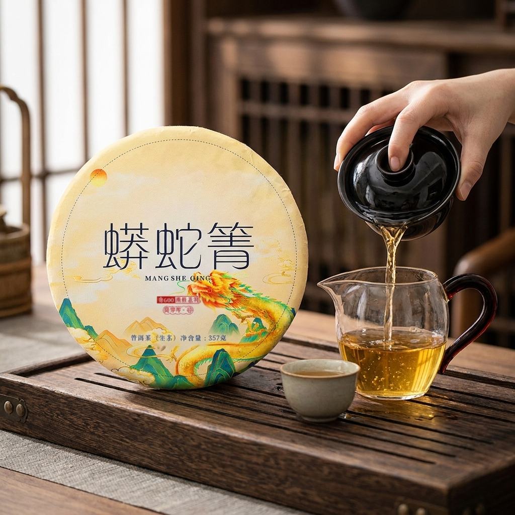 2023 Mangsheqing Ancient Tree Raw Pu-erh Tea