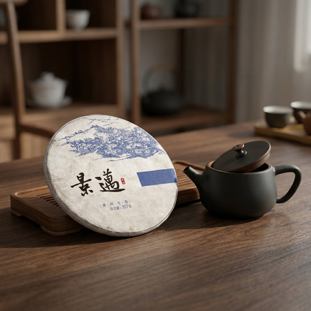 2022 Jingmai Mountain Ancient Tree Raw Pu-erh Tea Cake – Orchid Aroma
