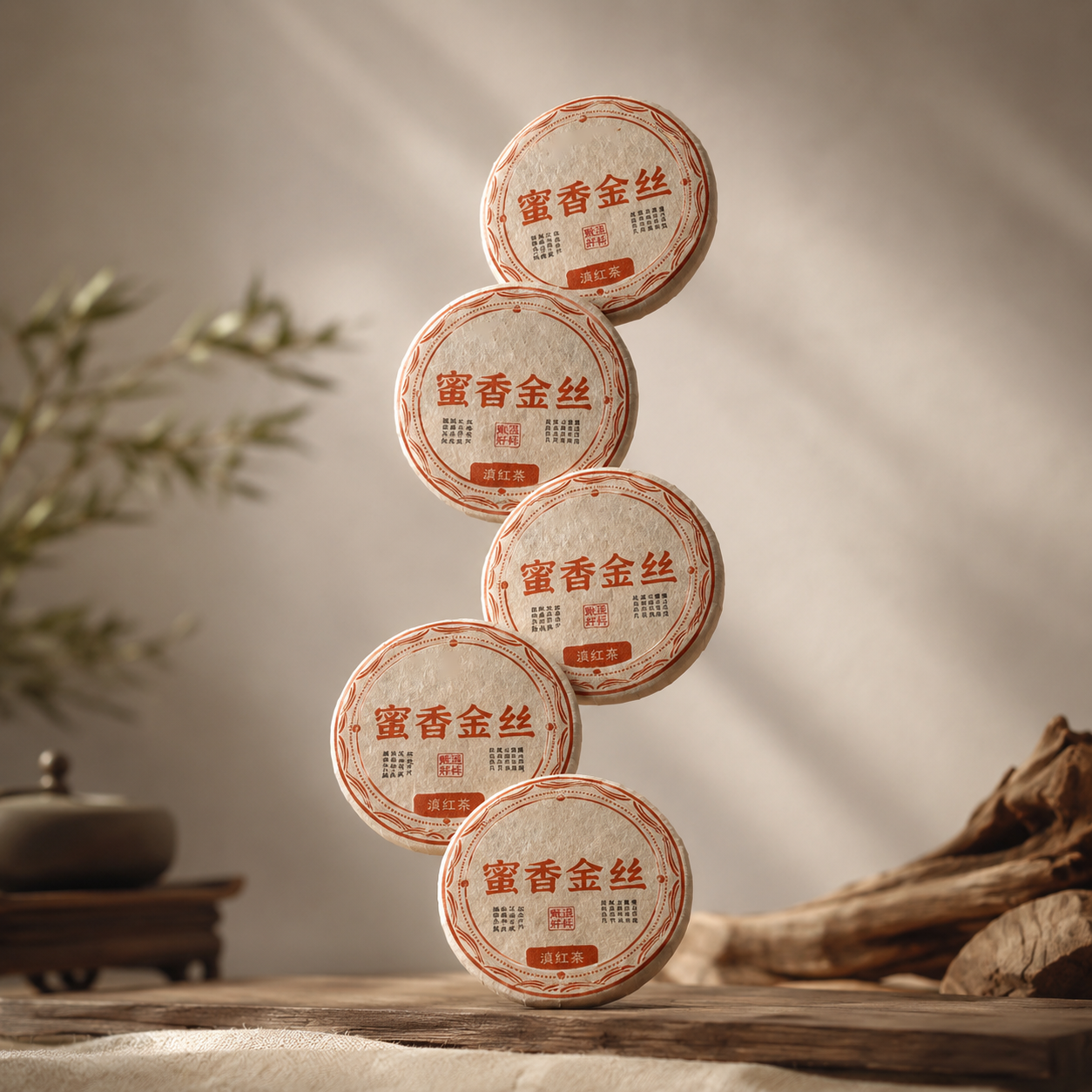 Honey Aroma Golden Thread Black Tea Mini Cake Sampler Pack – 35g