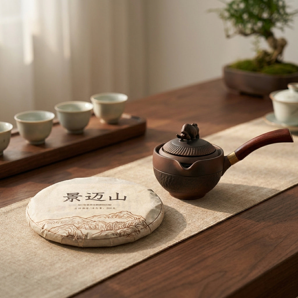 2017 Jingmai Mountain Ancient Tree Ripe Pu-erh Tea