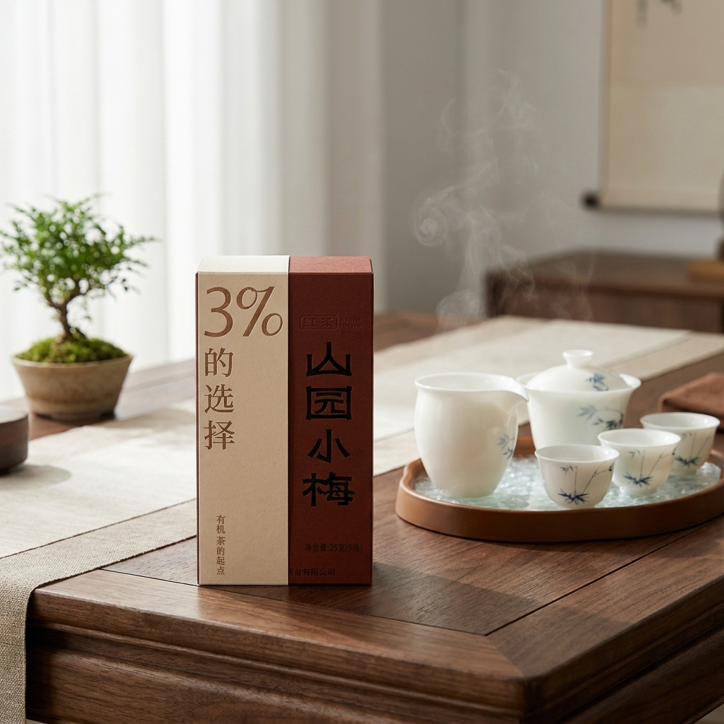 Mountain Garden Plum Organic Black Tea