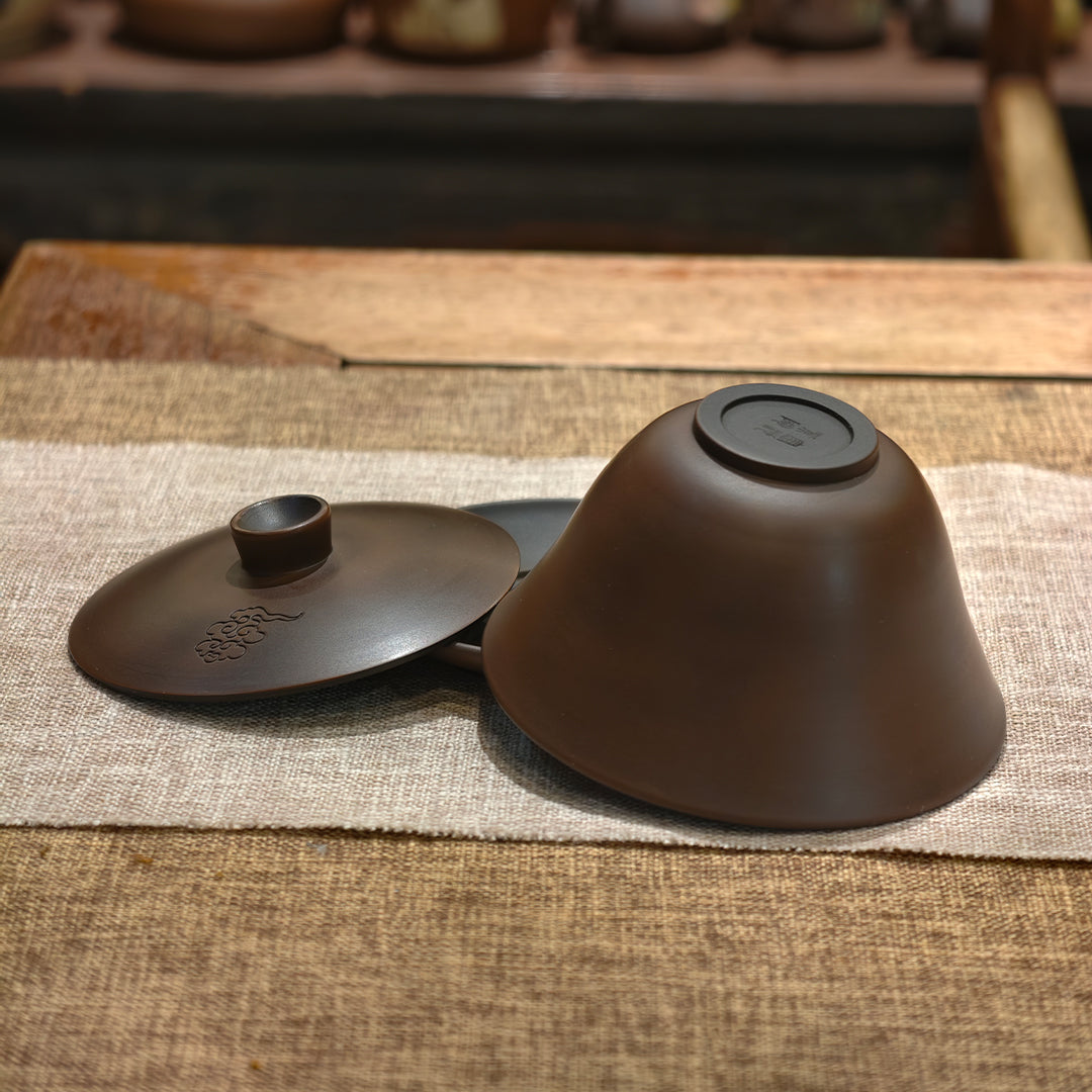 Handcrafted Jianshui Zitao Tea Bowl
