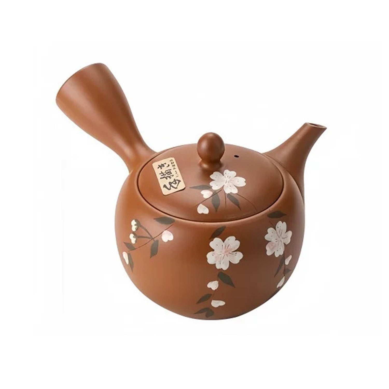 Japanese Sakura Black Clay Kyusu Teapot Collection