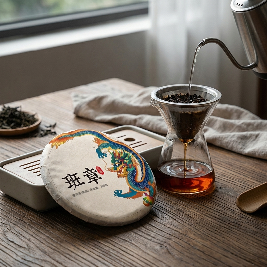 10-Year Aged Dragon Ancient Tree Ripe Pu-erh Tea