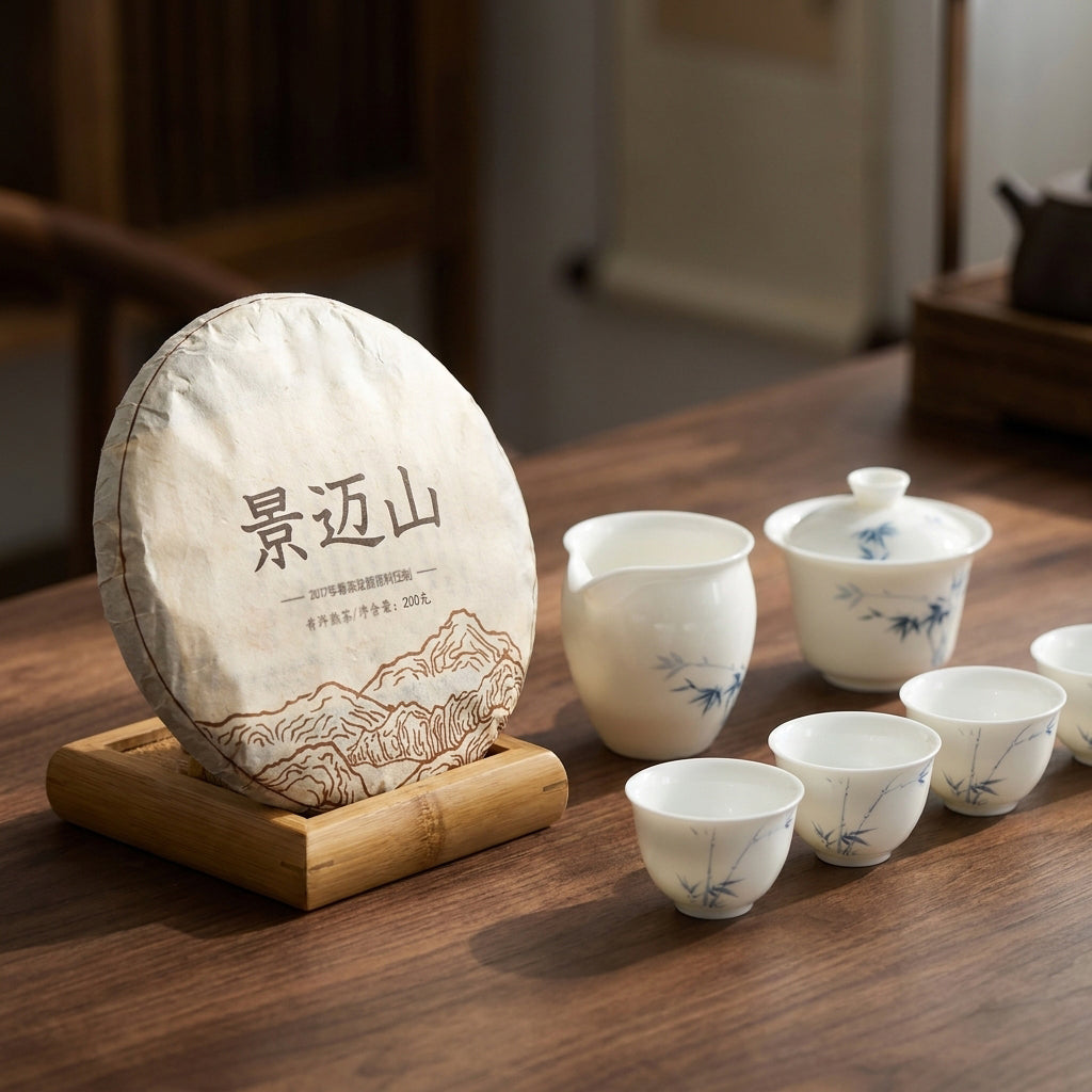 2017 Jingmai Mountain Ancient Tree Ripe Pu-erh Tea