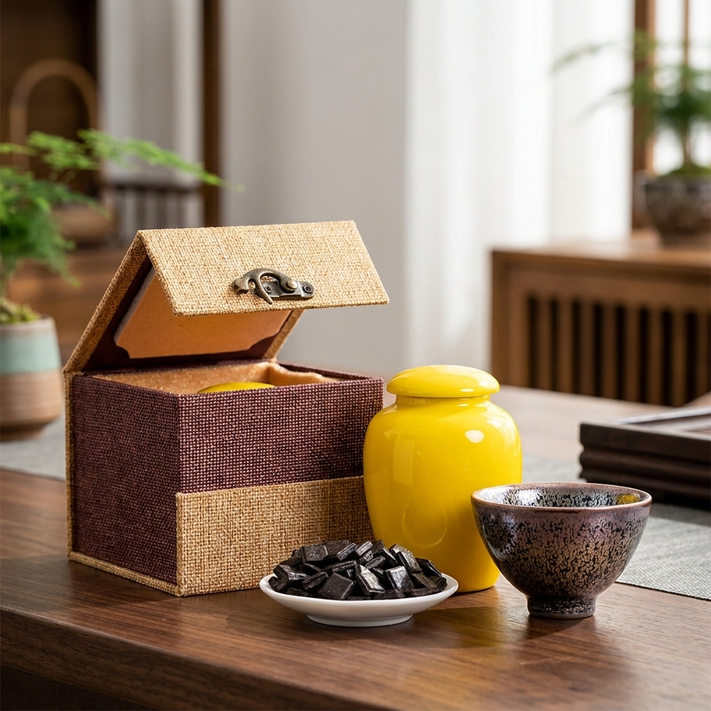 Aged Chenpi & Ancient Tree Instant Ripe Puerh Tea Paste