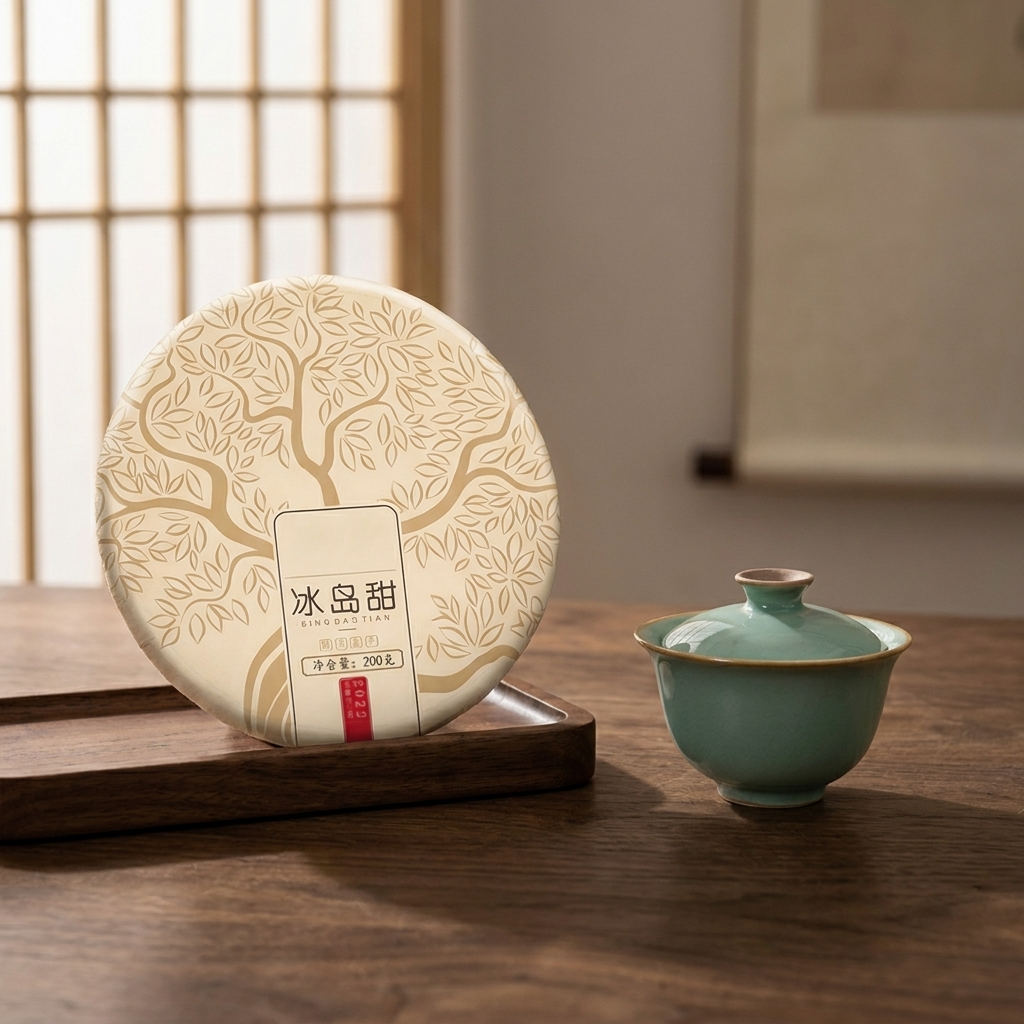 2022 Bingdao Sweet Ancient Tree Raw Pu-erh Tea Cake