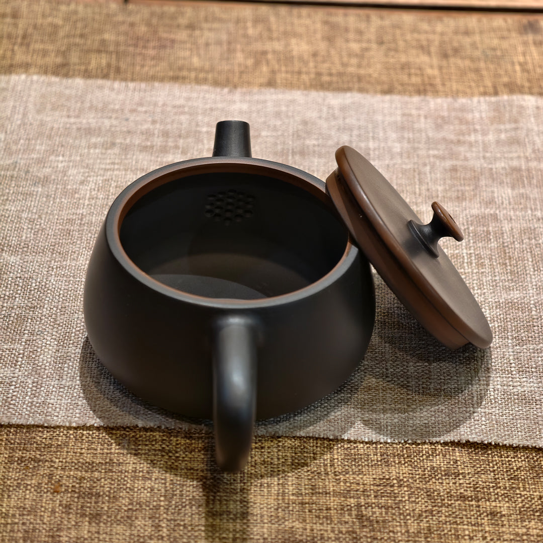 Handmade Wide-Mouth Shi Piao Teapot