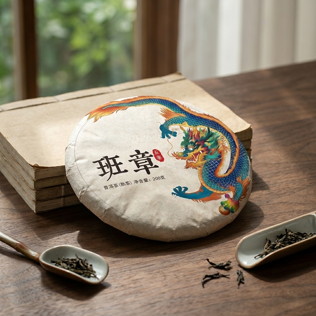 10-Year Aged Dragon Ancient Tree Ripe Pu-erh Tea